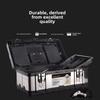 Green Forest Stainless Steel Toolbox: Multifunctional Storage for Hardware & Electricians