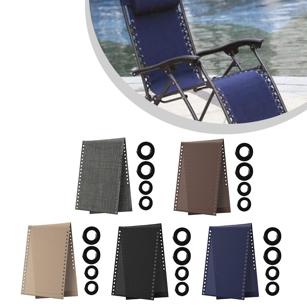 Replacement Fabric for Gravity Chair Recliners with Rope Straps for Secure Installation Designed for Comfortable Outdoor Seating
