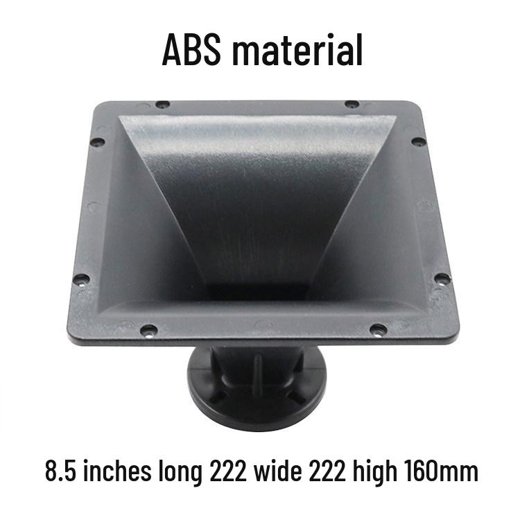 Speaker Tweeter Horn Driver: 4-14 inch, Flat/Screw Mouth, Plastic Horn