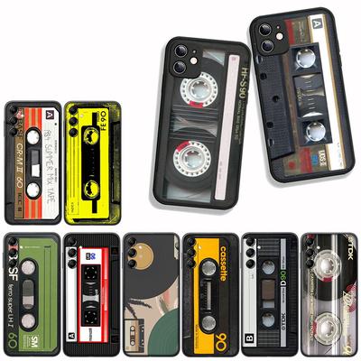 Cover for Motorola Moto Edge 50 30 Fusion 40 Neo Ultra Pro G54 G24 G05 G35 G55 G64 G75 G84 G85 Case Cassette Tape Music Retro