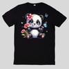 T-Shirt Cute Animal with Wildflowers Cotton Fun Funny Sayings Funny CartoonWill Be Opened In a New Window or Tab