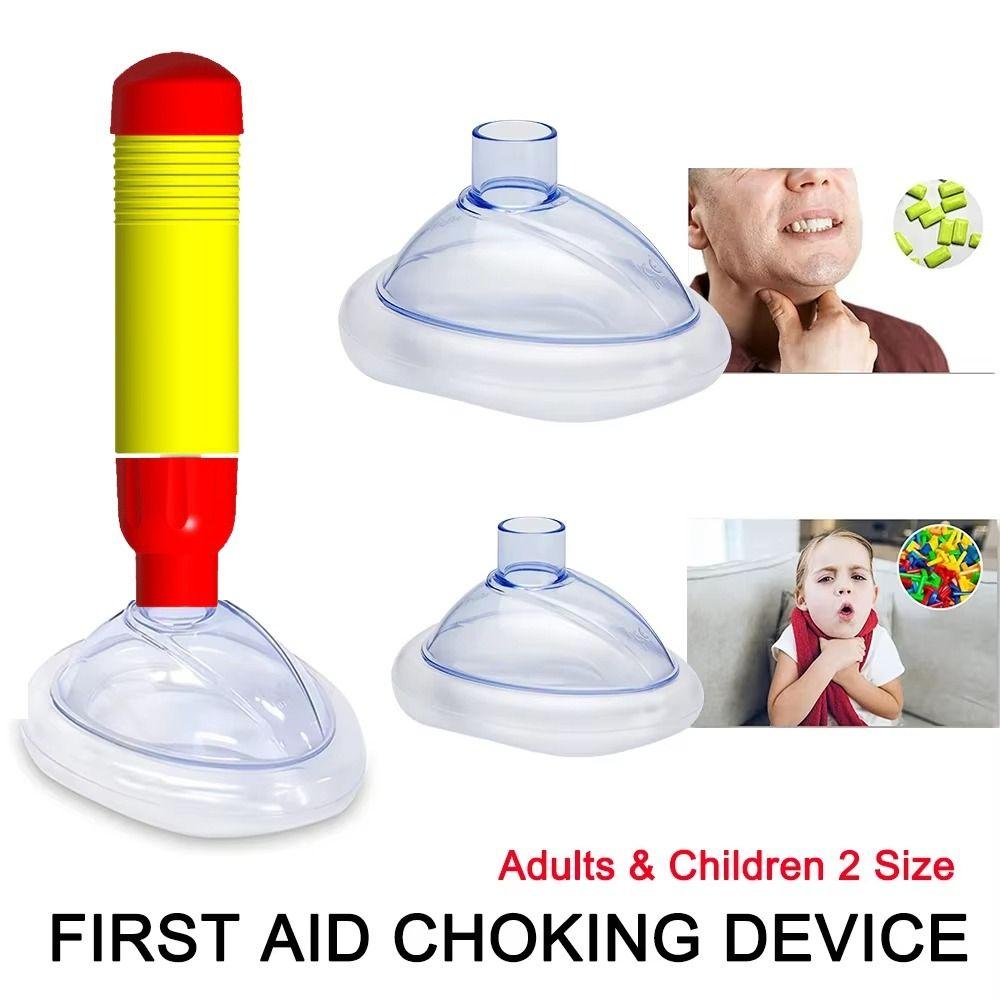 Anti Suffocation Choking Emergency Device Breathing Trainers Asphyxia CPR Mask  School Supply