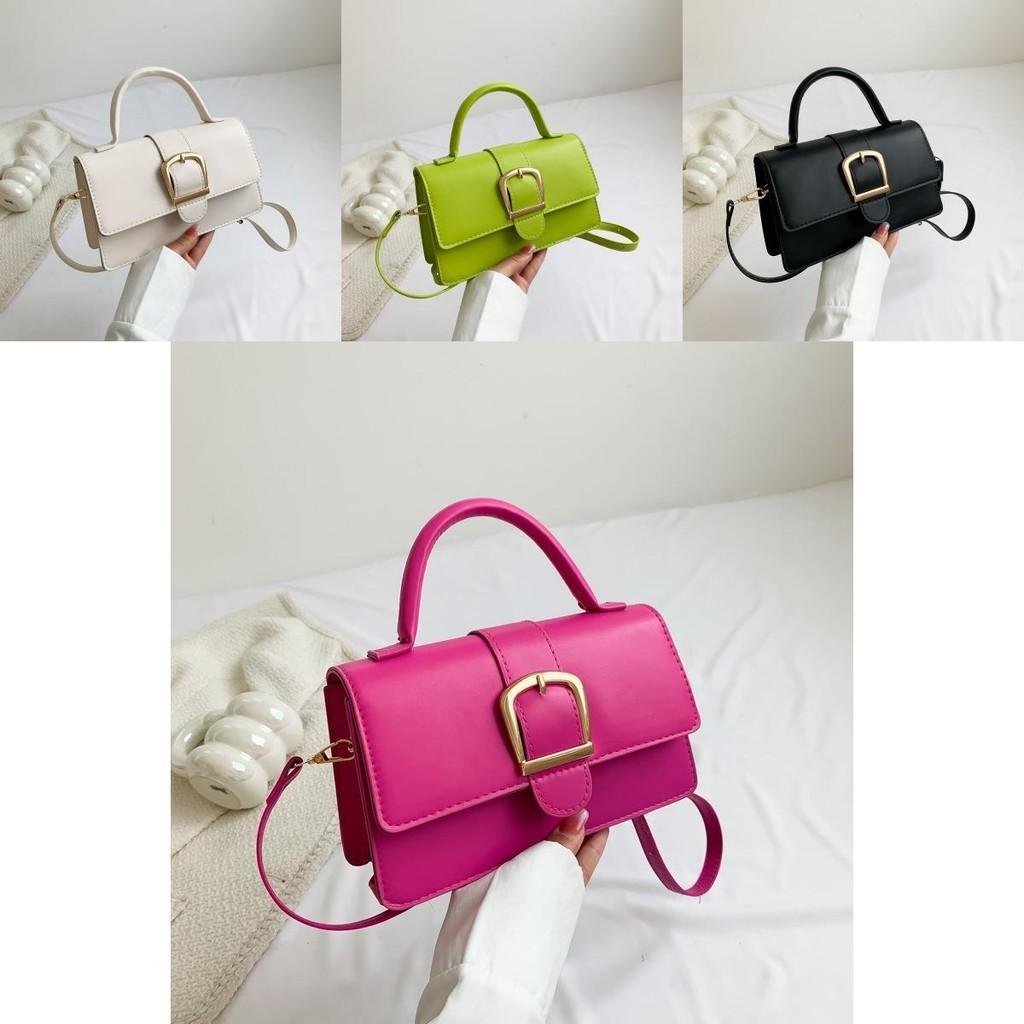 Stylish Trendy Crossbody Bag Small Square Bag 2023 Summer New Womens Simple Casual Shoulder Bag