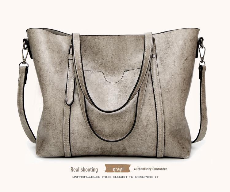 

Сумка-тоут Гуанчжоу: Нова жіноча сумка через плече в європейському та американському стилі light grey світло-сірого кольору