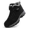 New Winter Men Boots Outdoor Non-slip Women Hiking Sneaker Winter Waterproof Warm Men Snow Boots Plush Unisex Ankle Shoes