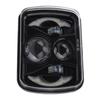 Car Square Headlight LED DRL Headlamp Turn Signal Water Resistant High Transmittance Light 12 to 48V