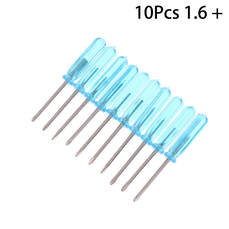 

[TL]10-Pack Mini Phillips Screwdriver Set Cross/Horizontal Head Precision Repair Tools For Toys And Electronics Hand Exercise