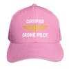 Certified Drone Pilot Baseball Cap Fashionable Dropshipping Trucker Cap Christmas Hat Unisexs Tennis Womens