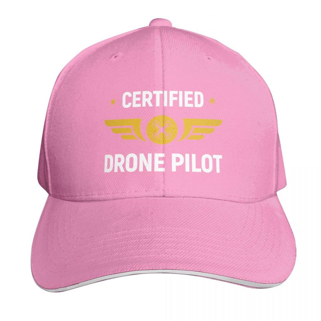 Certified Drone Pilot Baseball Cap Fashionable Dropshipping Trucker Cap Christmas Hat Unisexs Tennis Womens