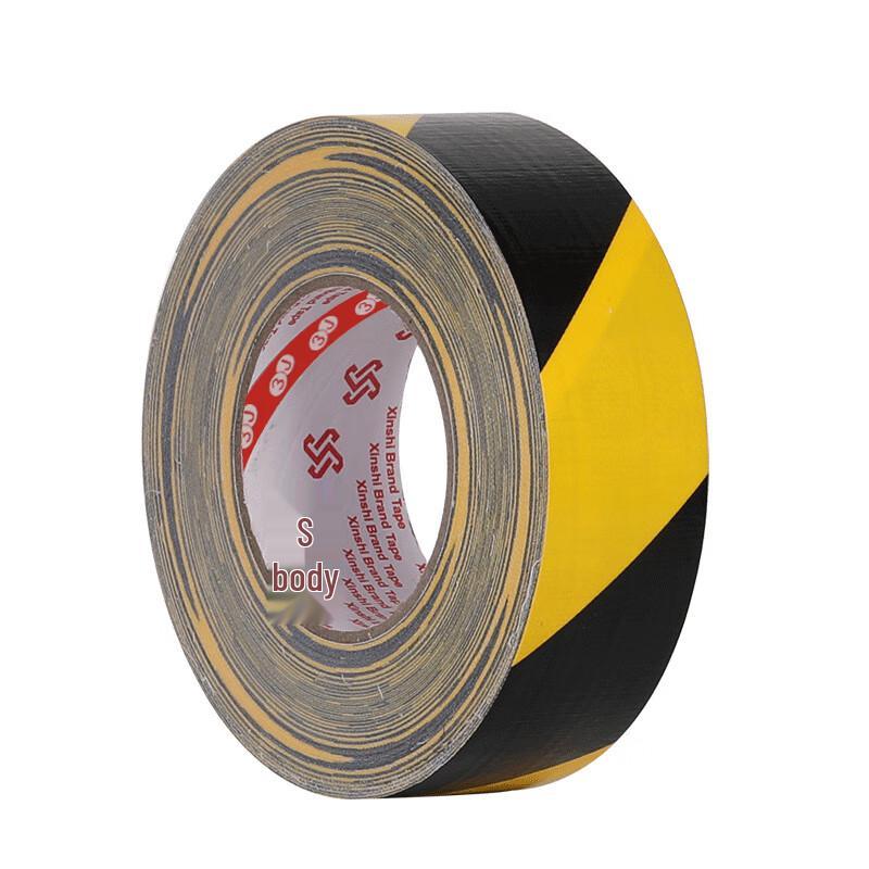 3J988 Black Yellow Cloth Warning Tape
