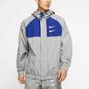 Nike Swoosh Grafik Colorblock Kapuzenjacke Herren Oberbekleidung Grau CJ4888-073