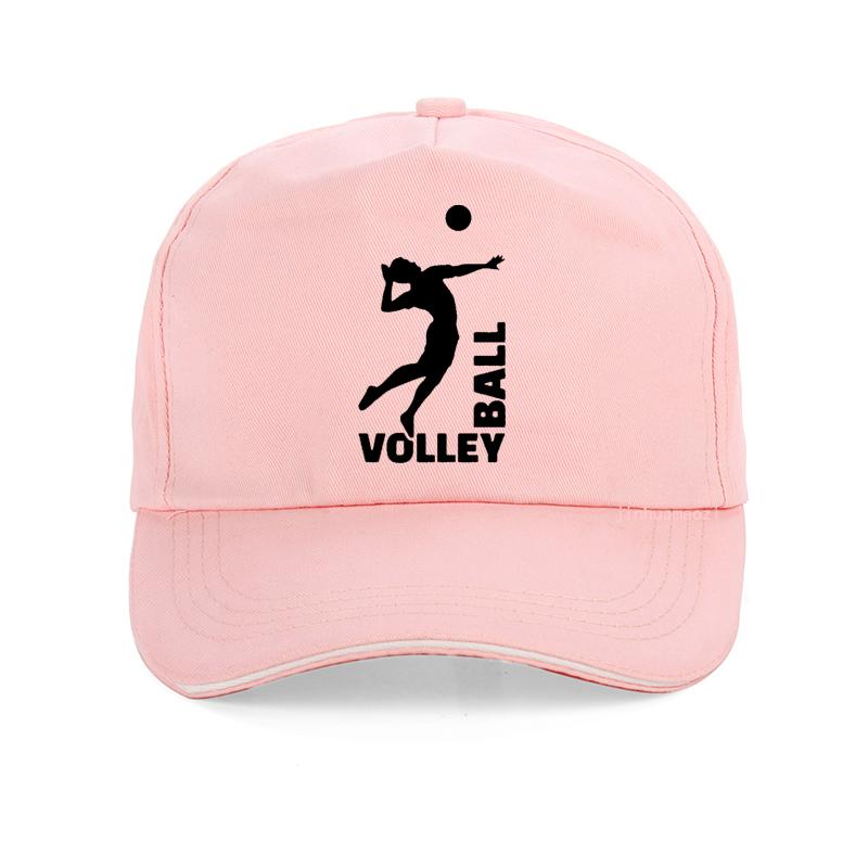Newest Fashion Baseball Cap Volleyballer Ball Player Print Casual Hat Summer Cool Men Trucker Caps