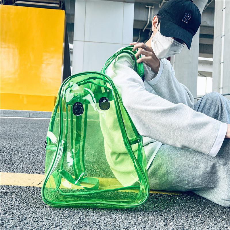 Halloween Ghost Backpack With Pvc Material And Waterproof Design For Casual Travel
