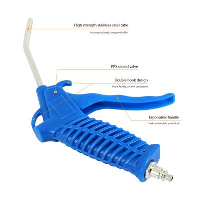Air Blow Gun with Air Flow Nozzle Pneumatic Air Compressor Dust Blower Gun Industrial Car Dust Cleaning Tool