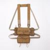 Nylon Tactical Molle Multifunctional Chest Rig - Military Fan CS Field Double Shoulder MK3 Abdominal Rig