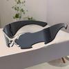 Rimless Sunglasses Shape Glasses for Rave Outdoor Festival Shopping Party