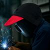 Safety Welding Cap Hat Adjustable Welding Protective Hat Washable Welder Work Cap  Workshop