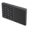 Wireless Numeric Keypad 2.4G 22 Keys   Lightweight Portable Type C ABS   Number Pad for Study Work