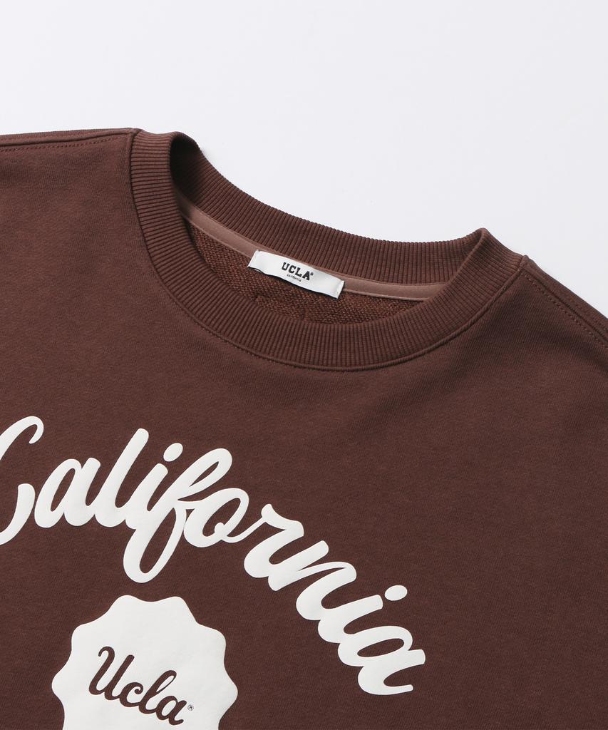 UCLA Women'S Daily California Crop Sweatshirt [Brown] (Ub9Lt54)