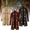 Men Steampunk Uniform Festivals Cosplay Decoration Costume Performance Overcoat