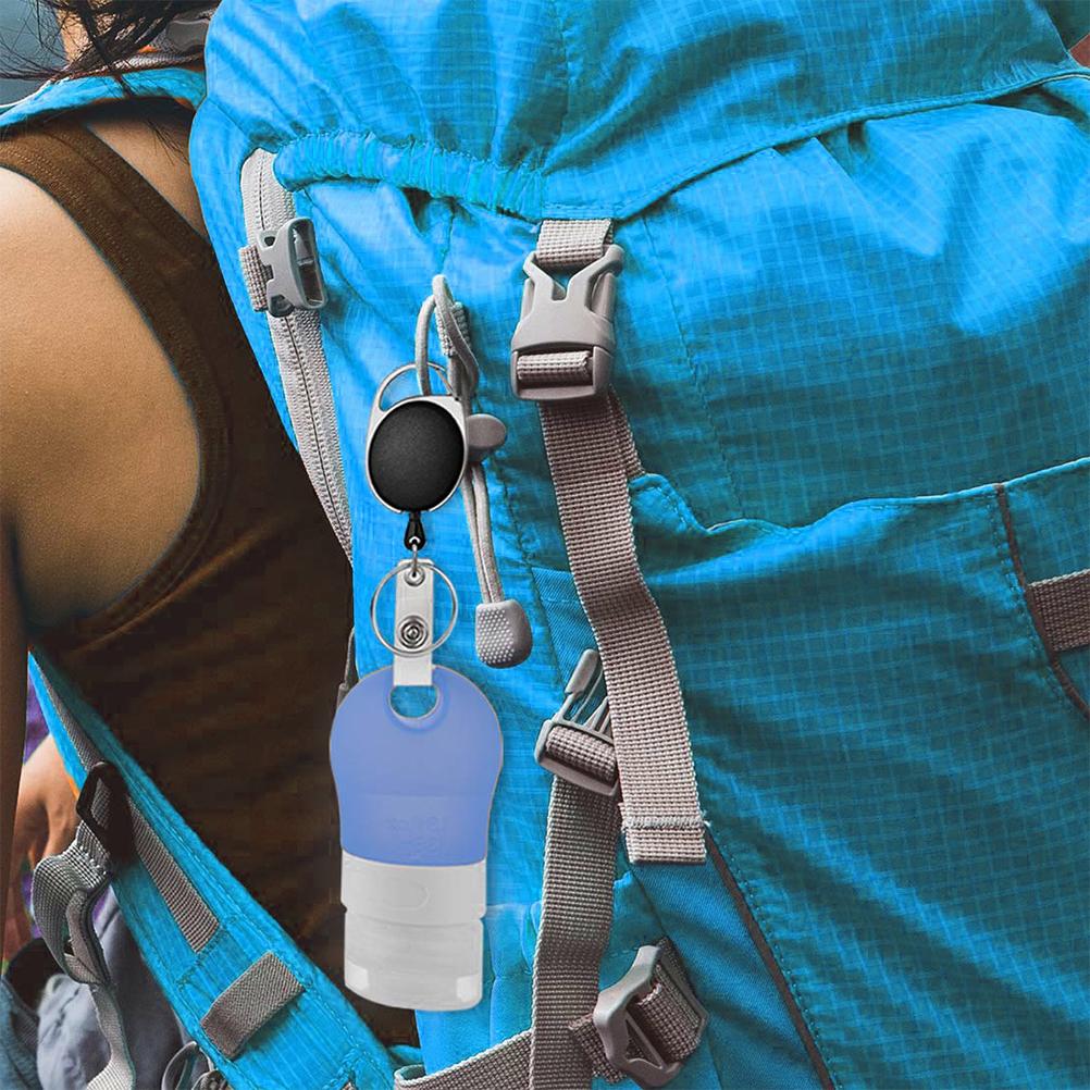 3Pcs Portable Hand Sanitizer Dispenser Travel Bottles Empty Bottles for Toiletries with Stretchable