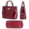 New Patent Leather Women's Bag, High-end Bridal Bridesmaid Bag, Wedding Handbag, Solid Color Shoulder Messenger Bag, Styled Platinum Bag.