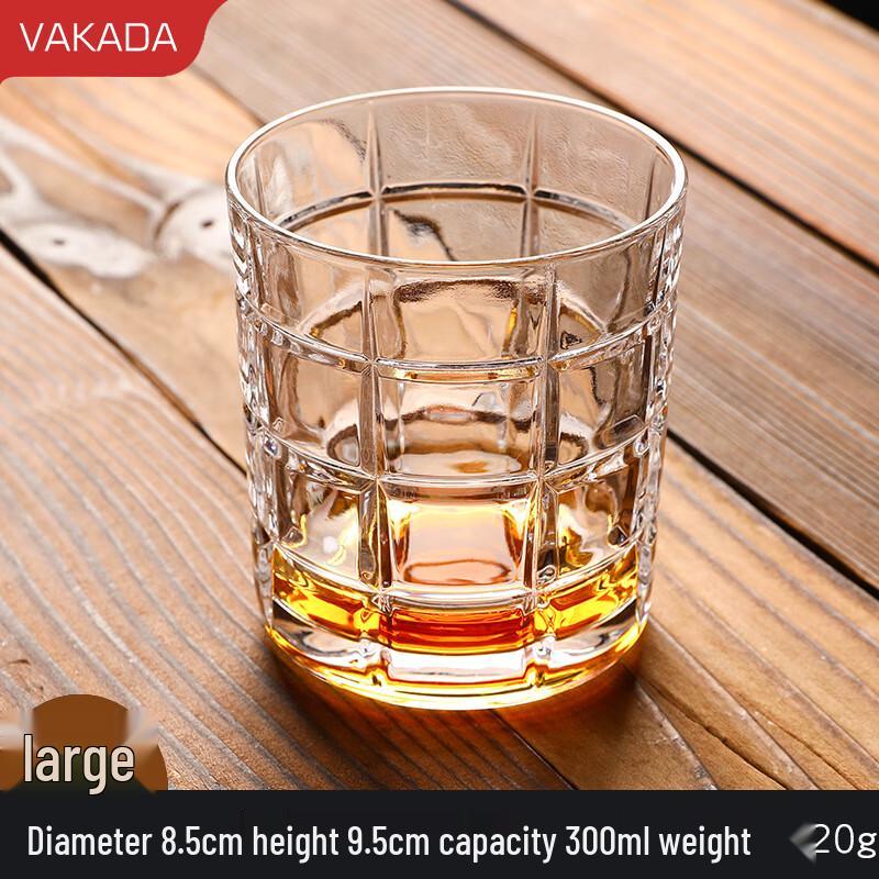 VAKADA Nordic Crystal Whiskey Glass