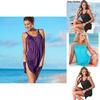 Elegant Casual Beach Dress With Stylish Straps And Unique Print Design