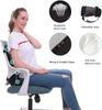 Car Seat Office Chair Back Lumbar Support Car Waist Rest Rebound Memory Foam Cushion Pad Back Lumbar Cushion for Car Driver