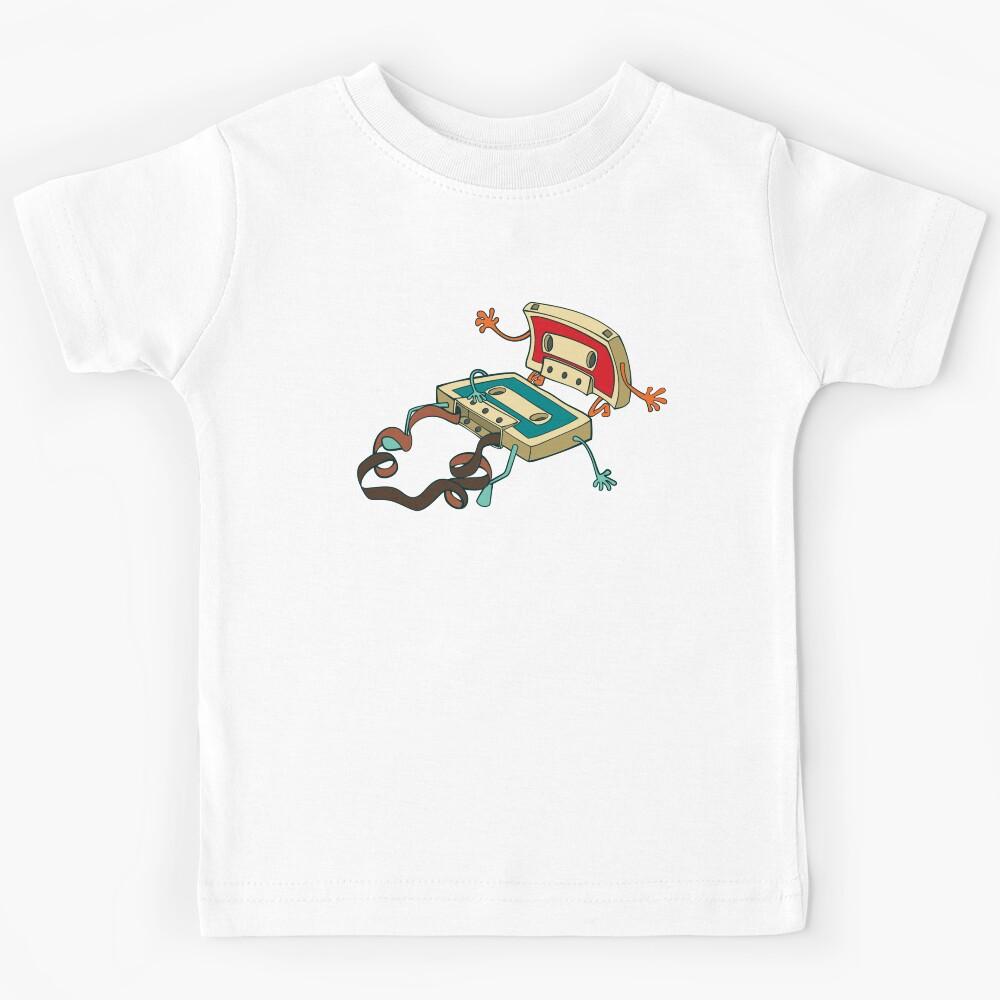 Cassette Tape Funny Vintage Music Kids T-Shirt 170