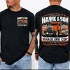 Over The Top Trucker Shirt, Hawk and Son T-Shirt, Vtg Arm Wrestling Movie Tee Unisex T-Shirt