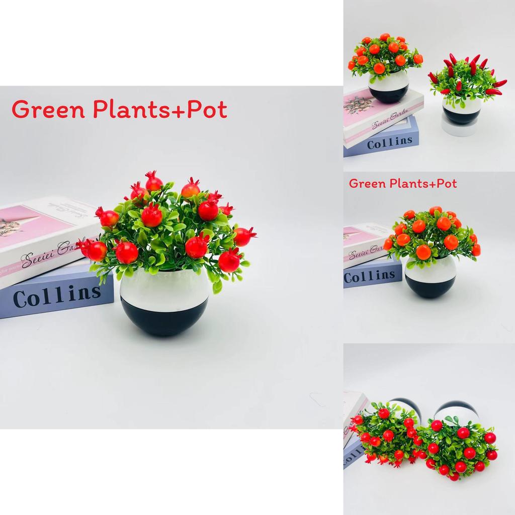 Artificial Fruit Plant Decor With Plastic Material For Home And Event Use