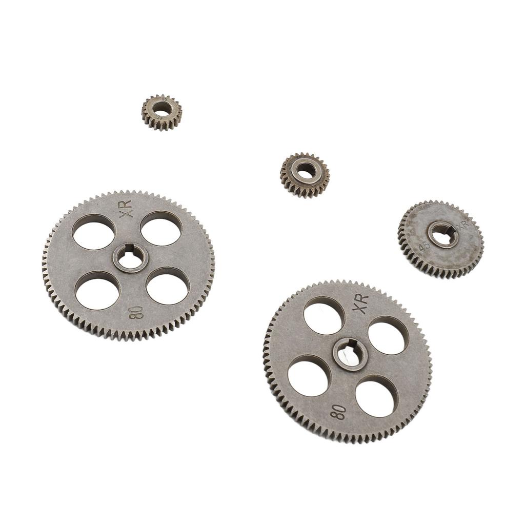 5Pcs Lathe Gear Metal Mini T80 T45 T25 T20 Accessory Replacement Set Kit for Cutting