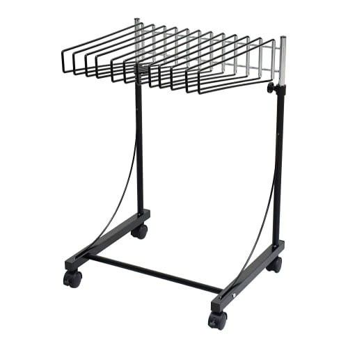 Adachi Seisakusho Wide Slacks Hanger, 12-Hole (Matte Black, 12-Hole)