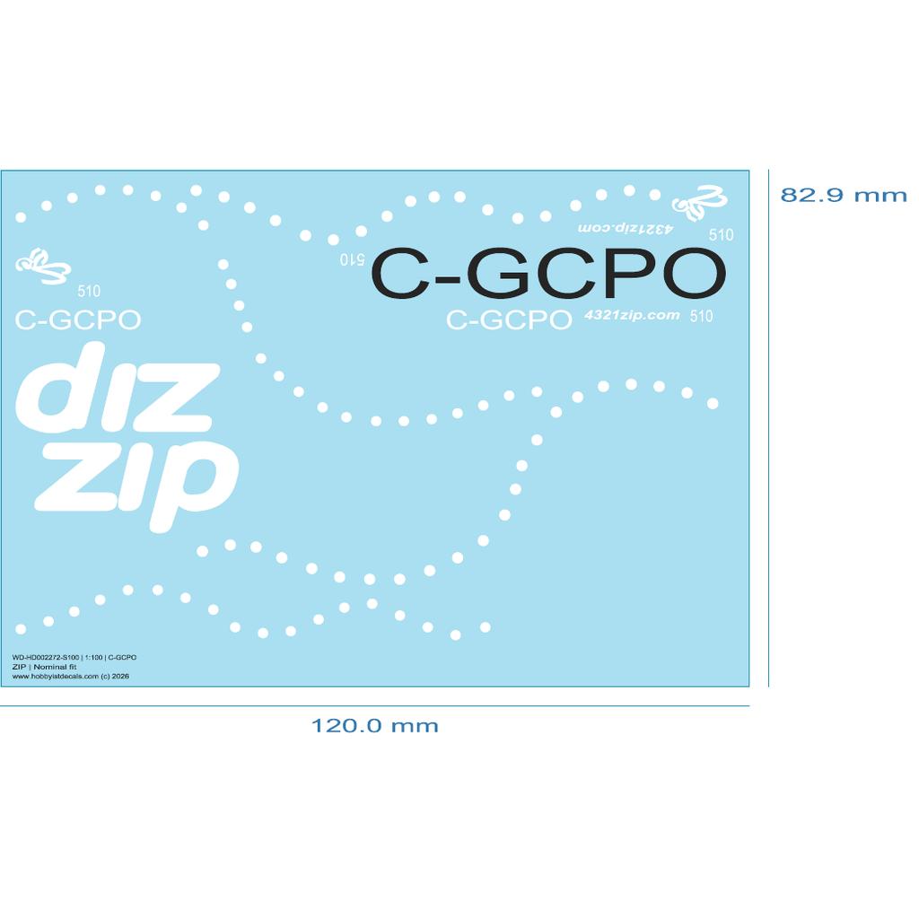 ZIP Boeing 737-200 - C-GCPO Orange Scheme