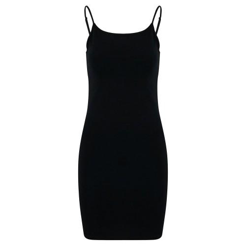Build Your Brand Womens/Ladies Jersey Stretch Slim Dress
