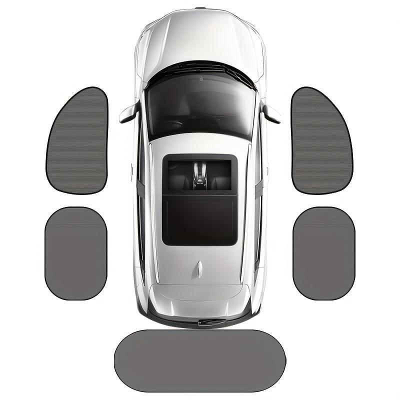 

5 шт. Портативный складной автомобильный солнцезащитный козырек, солнцезащитный козырек из черной марли, чехол на лобовое стекло, солнцезащитный козырек для окна, солнцезащитный и изоляционный автомобильный солнцезащитный козырек