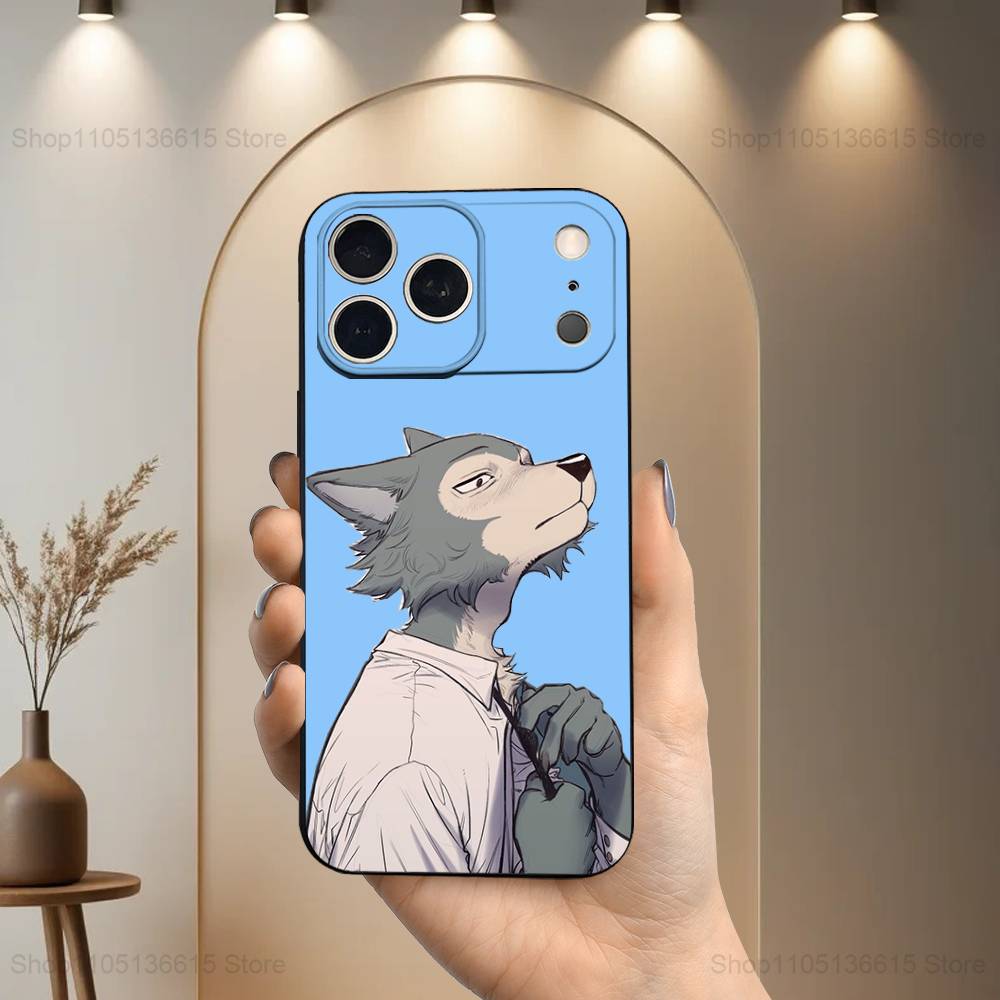 

Comics B-Beastars Cool Phone Case For iPhone 17,16,15,14,13,12,11 Plus,Pro Max,XS,X,XR,SE,Mini,8,7,Soft Silicone Black Cover iPhone16