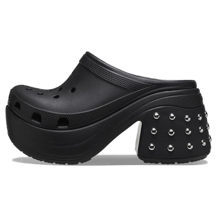 Crocs Siren Studded Clogs 'Black' Women's 209017