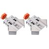 90 Degree Right Angle Clamp 1/2/4Pcs Stainless Steel Carpenter Splicing Quick Clamp Locator Fixed Frame Clamp Woodworking Tools