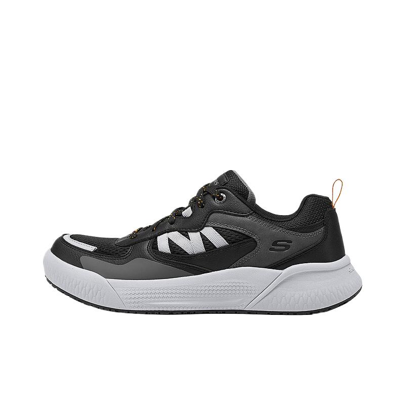 Skechers Mens USA Street Wear Comfortable Versatile Mesh Breathable Low-Top Running Shoes Men sneakers Black 211007-BLK 42