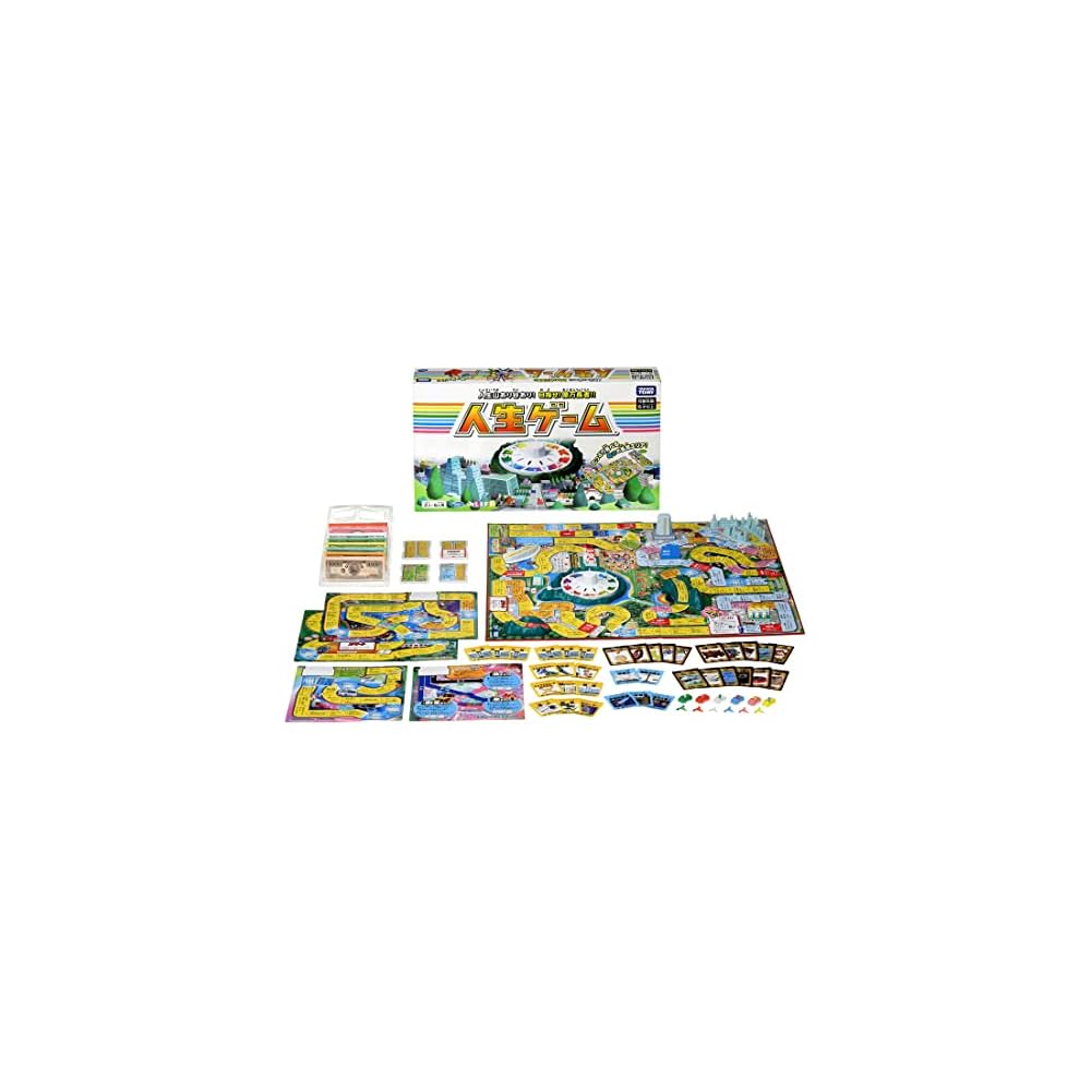 Takara Tomy Life Game 2023 Edition Board Game Family Fun Strategy Game