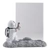 KX4B Nordic for Creative Resin Astronaut Figurine 6 Inch Photo Frame Decorative Picture Display Holder Cartoon Statue Home