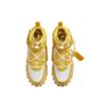 Off-White X Nike Air Force 1 Mid SP Leather Varsity Maize Unisex Sneakers Yellow DR0500-101