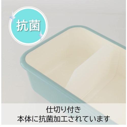 Sabu Staple Antibacterial Tight Lunch Container, 1 Tier, Beige, 600mL, 377006