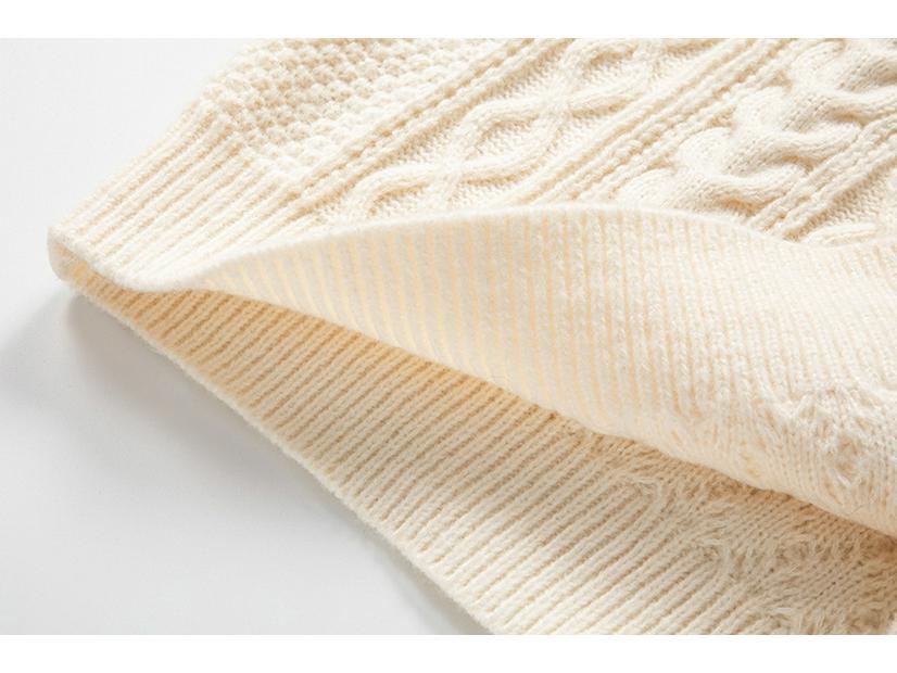 Herren Trendy Locker Geschnittener Strickpullover - Herbst/Winter Mode 2024