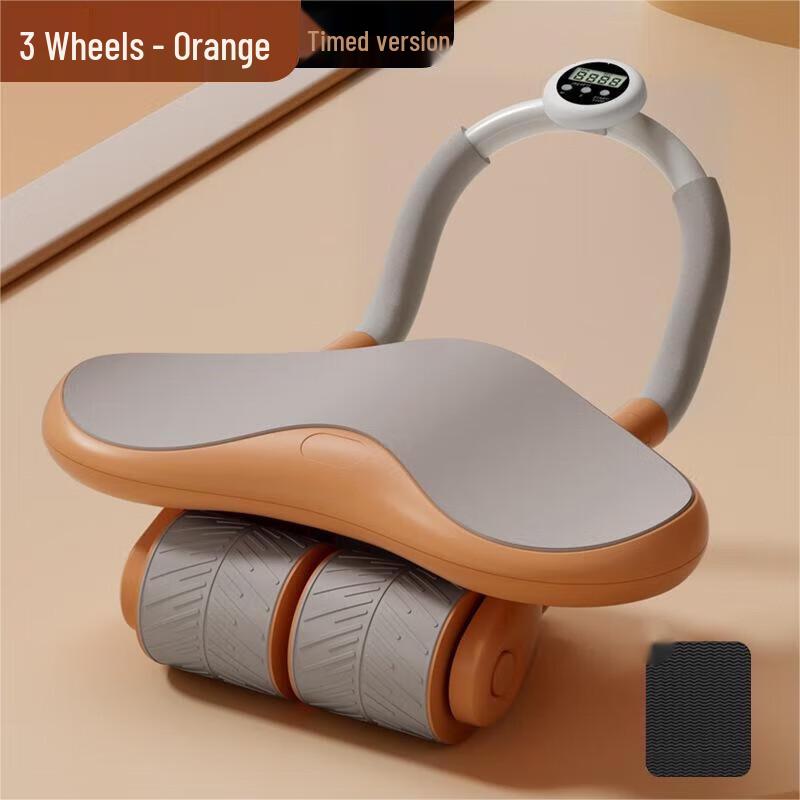 WEZHO Automatic Rebound Abdominal Wheel with Timer