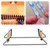 Metal Bead Loom Kit Includes Extra Wide Loom Thread Needles Beads Knitter DIY Jewelry Making Kit for Bracelets Necklaces Belts