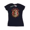Marvel Maglietta in Cotone Captain Marvel Goose Gatto Figo da Donna