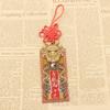 Eight Trigrams Qilin Treasure Pendant Vintage Metal Craft with Green Dragon Pattern Collectible Feng Shui Ornament for Souvenir Home Decor